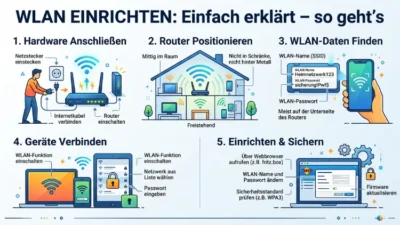 WLAN einrichten: Einfach erklärt – so geht’s