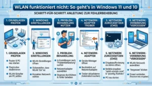 WLAN funktioniert nicht: So geht’s in Windows 11 und 10