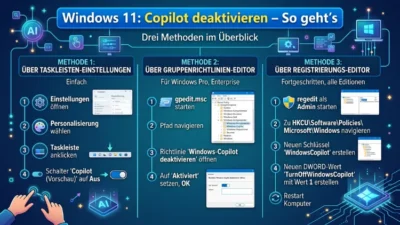 Windows 11: Copilot deaktivieren – So geht’s