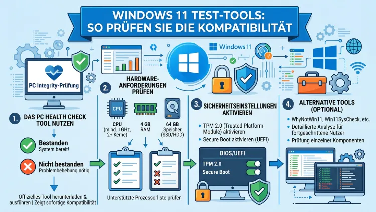 Windows 11 Test-Tools: So prüfen Sie die Kompatibilität