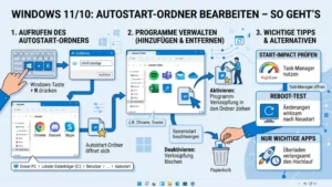Windows 11/10: Autostart-Ordner bearbeiten – So geht’s