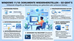 Windows 11/10: Dokumente wiederherstellen – So geht’s