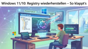 Windows 11/10: Registry wiederherstellen – So klappt’s