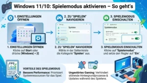 Windows 11/10: Spielemodus aktivieren – So geht’s