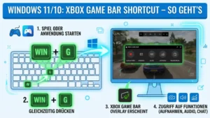 Windows 11/10: Xbox Game Bar Shortcut – So geht’s
