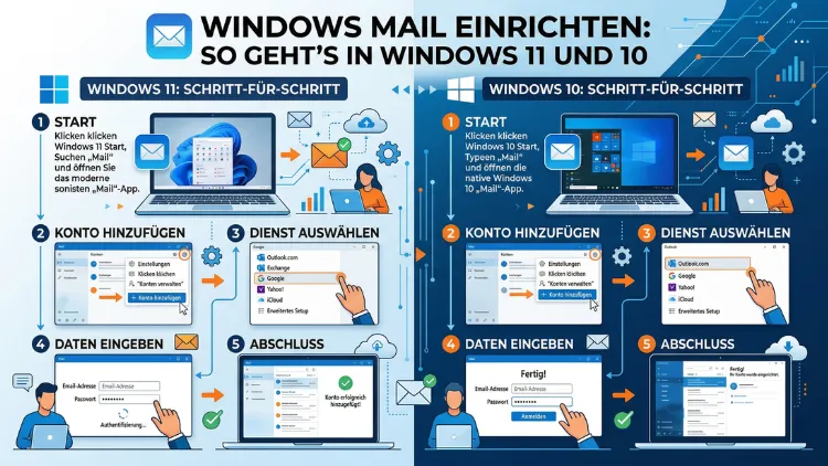 Windows Mail einrichten: So geht’s in Windows 11 und 10