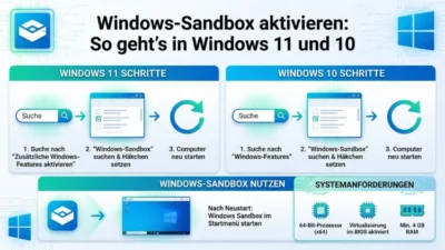 Windows-Sandbox aktivieren: So geht’s in Windows 11 und 10