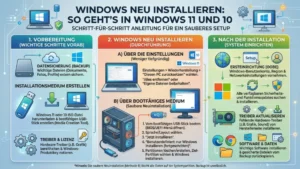 Windows neu installieren: So geht’s mit Windows 11 und 10