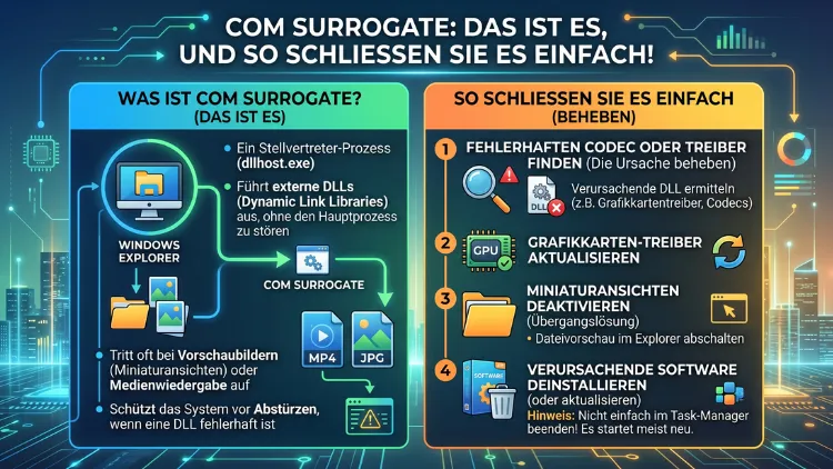 COM Surrogate: Das ist es, und so schließen Sie es einfach!