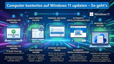 Computer kostenlos auf Windows 11 updaten – So geht’s
