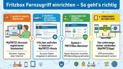 Fritzbox Fernzugriff einrichten – So geht’s richtig