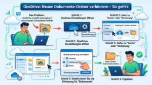 OneDrive: Neuen Dokumente-Ordner verhindern – So geht’s