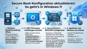 Secure Boot-Konfiguration aktualisieren: So geht’s in Windows 11