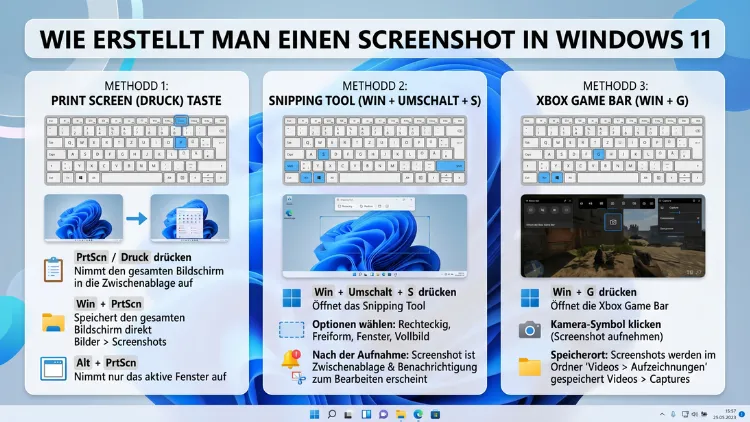 So erstellen Sie einen Screenshot in Windows 11