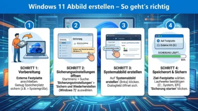Windows 11 Abbild erstellen – So geht’s richtig