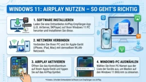 Windows 11: AirPlay nutzen – So geht’s richtig