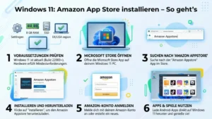 Windows 11: Amazon App Store installieren – So geht’s