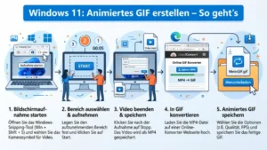 Windows 11: Animiertes GIF erstellen – So geht’s