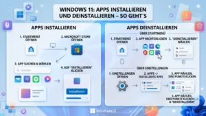 Windows 11: Apps installieren und deinstallieren – So geht’s