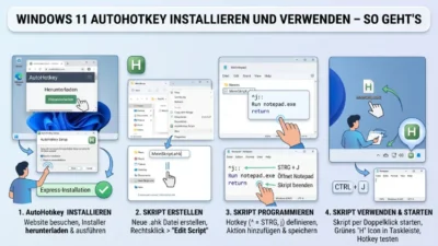 Windows 11 AutoHotkey installieren und verwenden – So geht’s