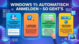 Windows 11: Automatisch anmelden – So geht’s