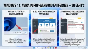 Windows 11: Avira Popup-Werbung entfernen – So geht’s