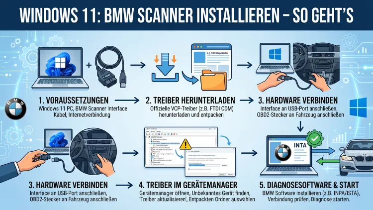 Windows 11: BMW Scanner installieren – So geht’s