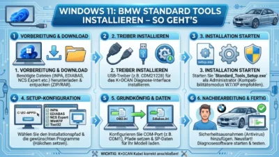 Windows 11: BMW Standard Tools installieren – So geht’s