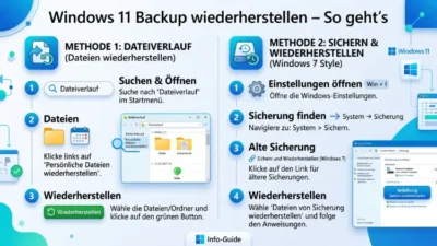 Windows 11 Backup wiederherstellen – So geht’s