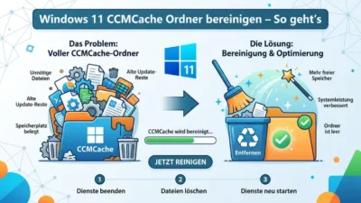 Windows 11 CCMCache Ordner bereinigen – So geht’s