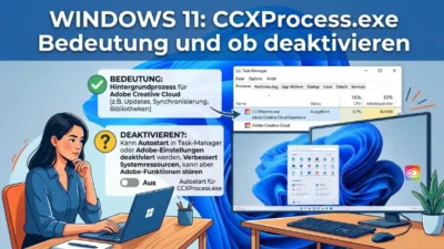 Windows 11: CCXProcess.exe Bedeutung und ob deaktivieren