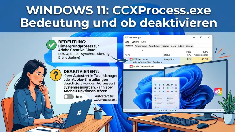 Windows 11: CCXProcess.exe Bedeutung und ob deaktivieren