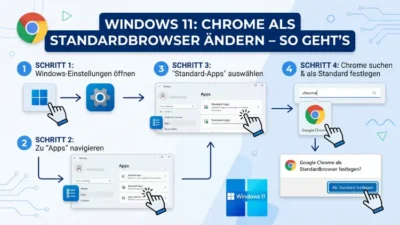 Windows 11: Chrome als Standardbrowser ändern – So geht’s
