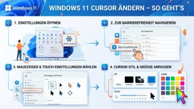 Windows 11 Cursor ändern – So geht’s einfach