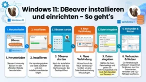 Windows 11: DBeaver installieren und einrichten – So geht’s