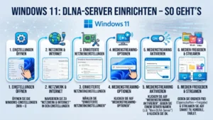 Windows 11: DLNA-Server einrichten – So geht’s