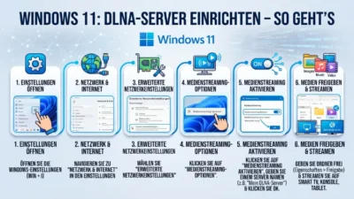 Windows 11: DLNA-Server einrichten – So geht’s