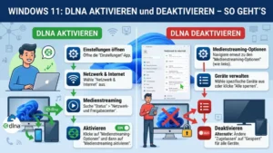 Windows 11: DLNA aktivieren und deaktivieren – So geht’s
