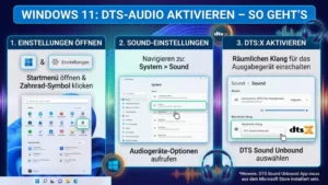 Windows 11: DTS-Audio aktivieren – So geht’s