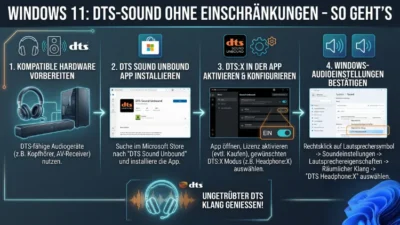 Windows 11: DTS-Sound ohne Einschränkungen – So geht’s