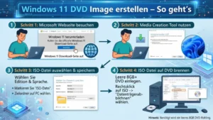 Windows 11 DVD Image erstellen – So geht’s