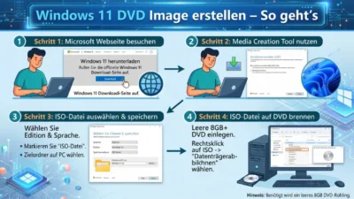 Windows 11 DVD Image erstellen – So geht’s