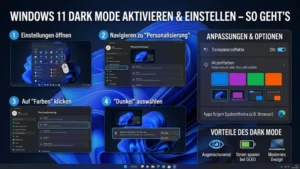 Windows 11 Dark Mode aktivieren und einstellen – So geht’s