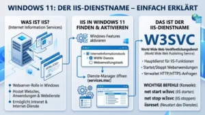Windows 11: Das ist der IIS Service Name – Einfach erklärt