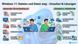 Windows 11: Dateien und Daten weg – Ursachen & Lösungen