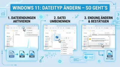 Windows 11: Dateityp ändern – So geht’s einfach