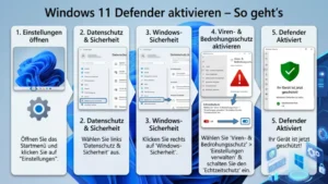 Windows 11 Defender aktivieren – So geht’s