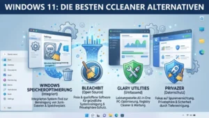 Windows 11: Die besten CCleaner Alternativen