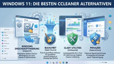Windows 11: Die besten CCleaner Alternativen