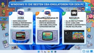 Windows 11: Die besten GBA-Emulatoren für den PC